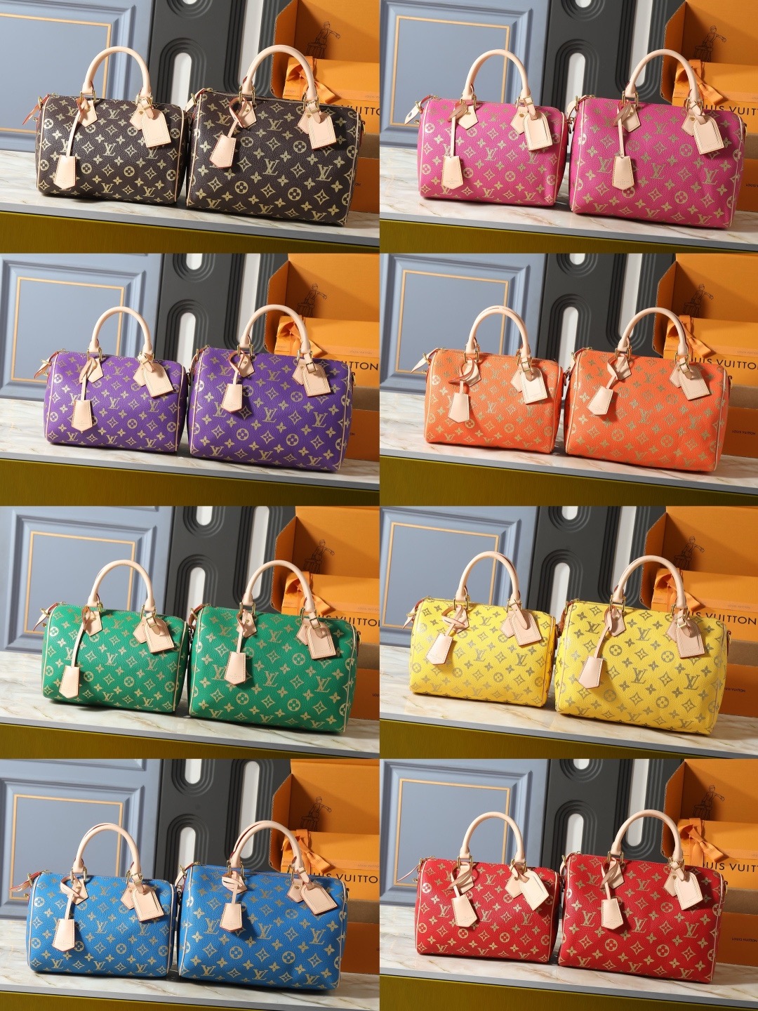 Speedy collection in multiple colors